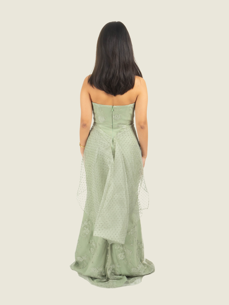 Martin Bautista Custom Green Gown