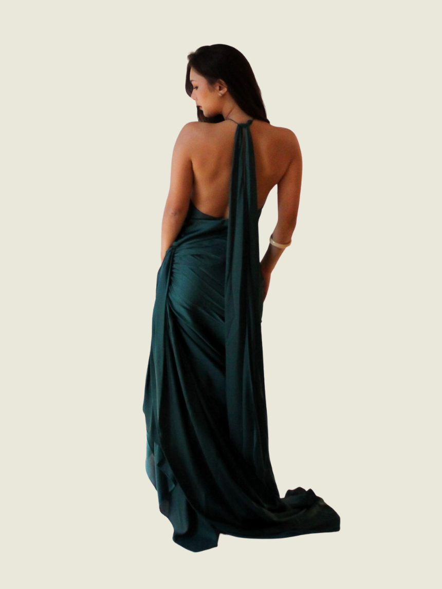 Martin Bautista Green Two Piece Set