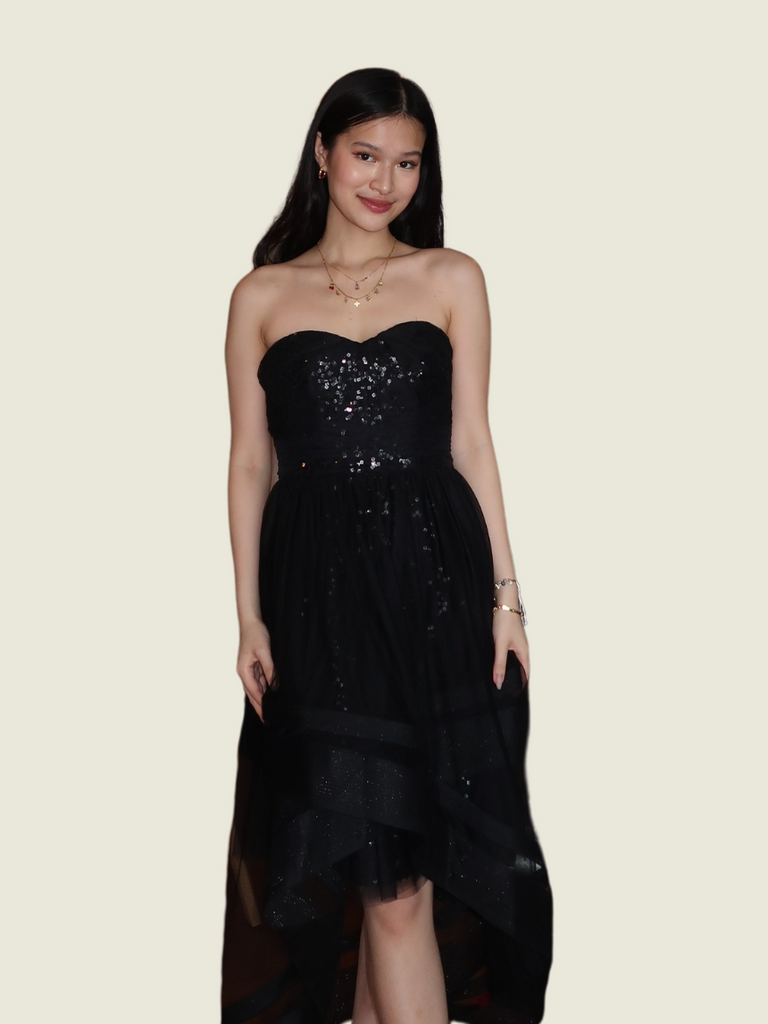 Monique Lhuillier Black Dress
