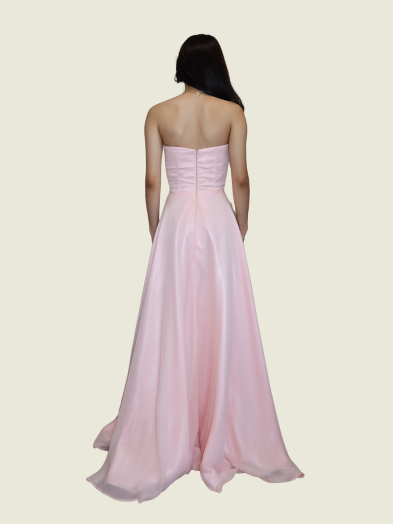 Paulina Patricia Custom Pink Tube Gown