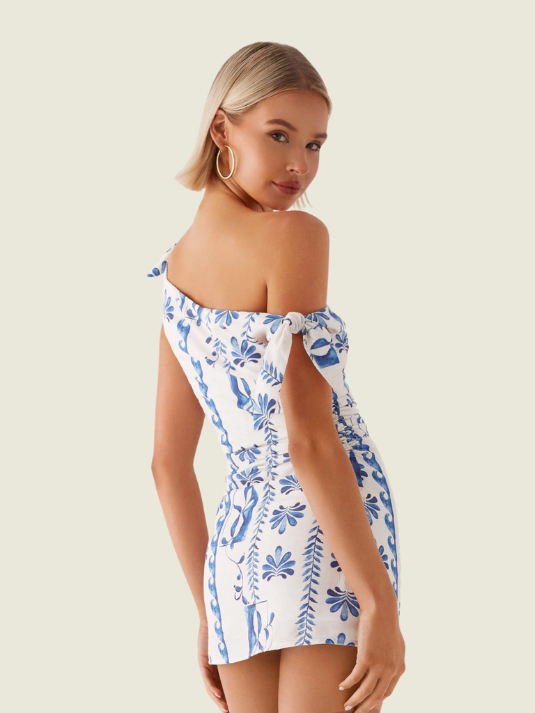 Peppermayo Amazonia Linen Mini Dress