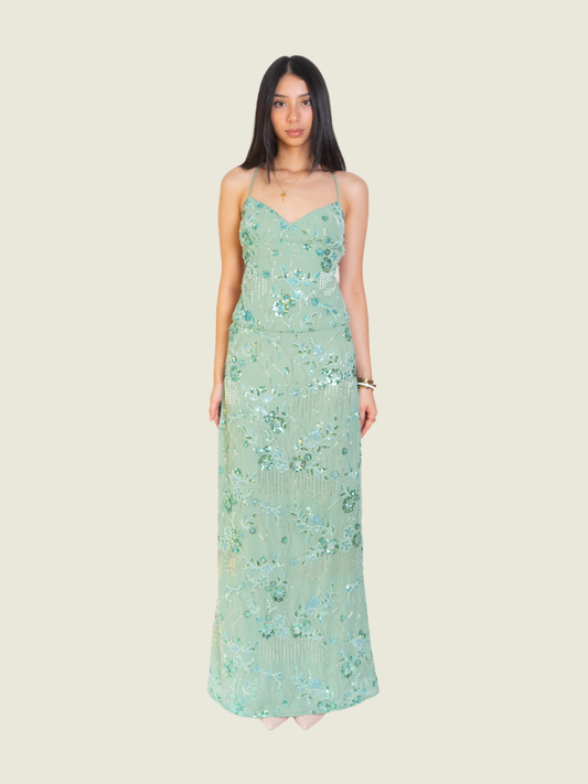 Peppermayo Kamilla Sequin Top and Corinna Sequin Skirt