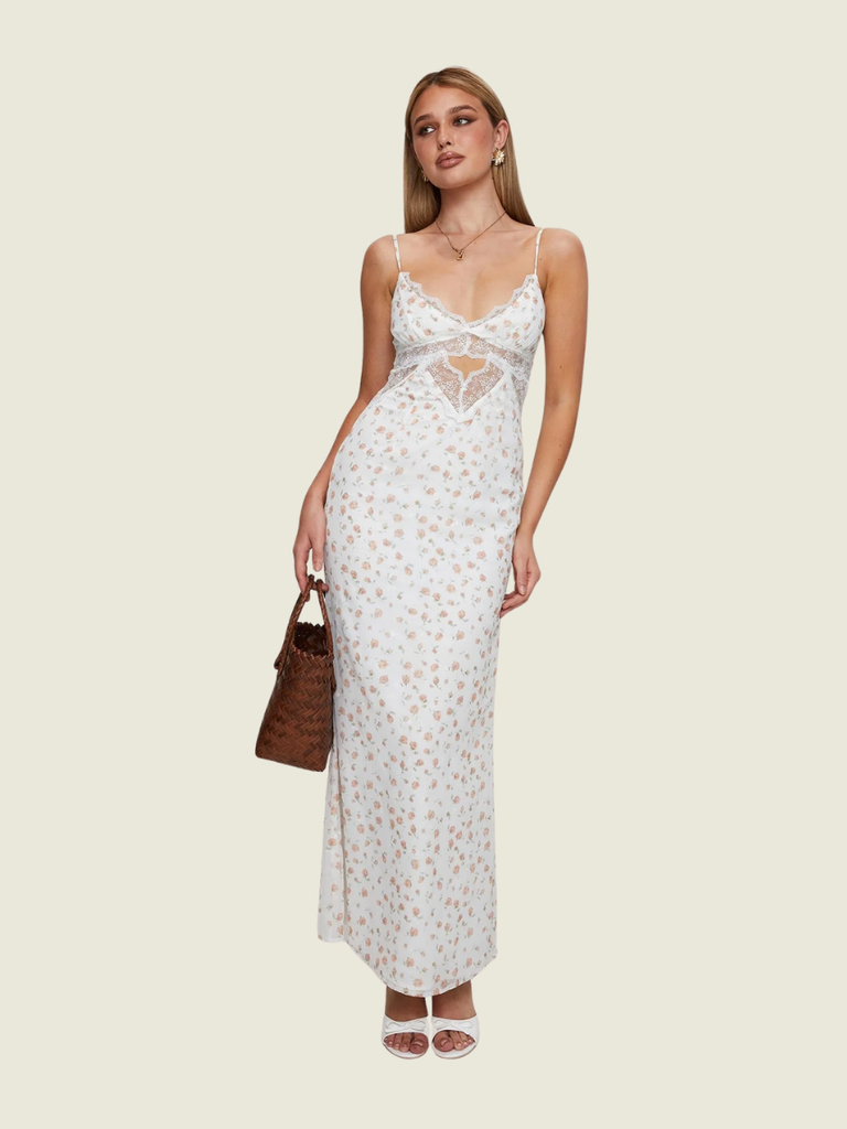 Princess Polly Annamaria Lace Maxi Dress