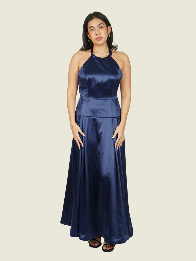 Reformation Lilyann Satin Dress