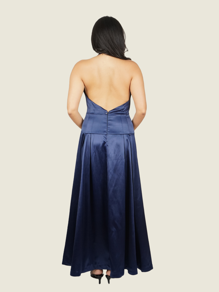 Reformation Lilyann Satin Dress