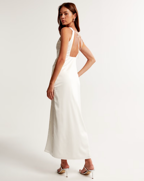 Abercrombie & Fitch Draped Skirt Maxi Dress