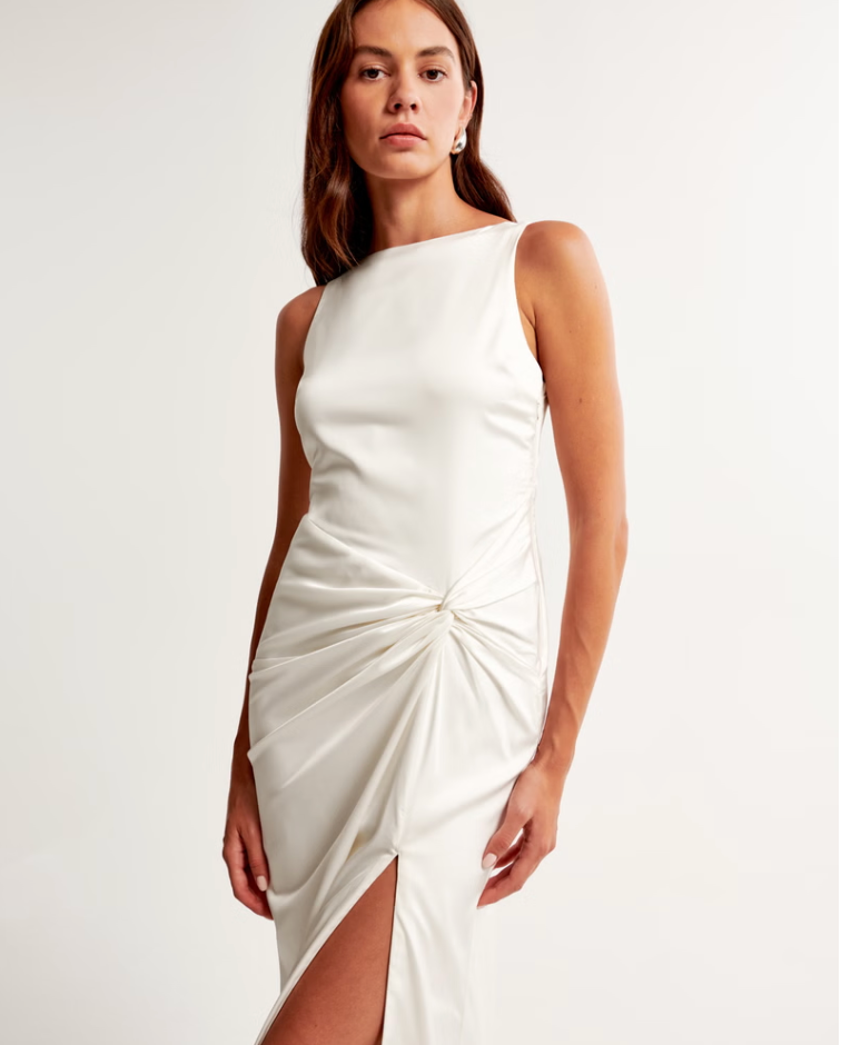 Abercrombie & Fitch Draped Skirt Maxi Dress