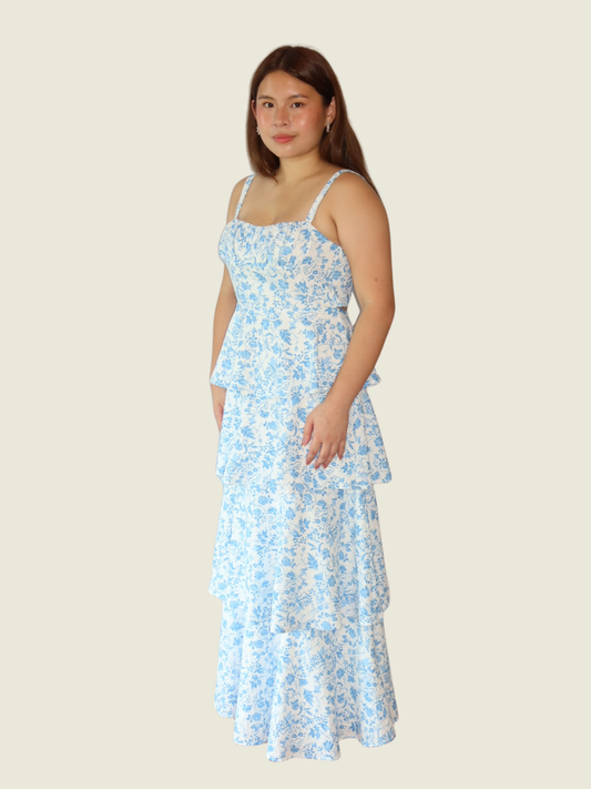 Selfie Leslie Mika & Gala Provence Bloom Tiered Midi