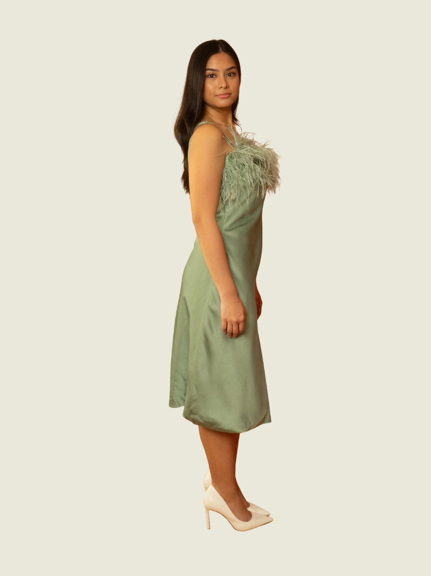 Suzy Custom Green Dress