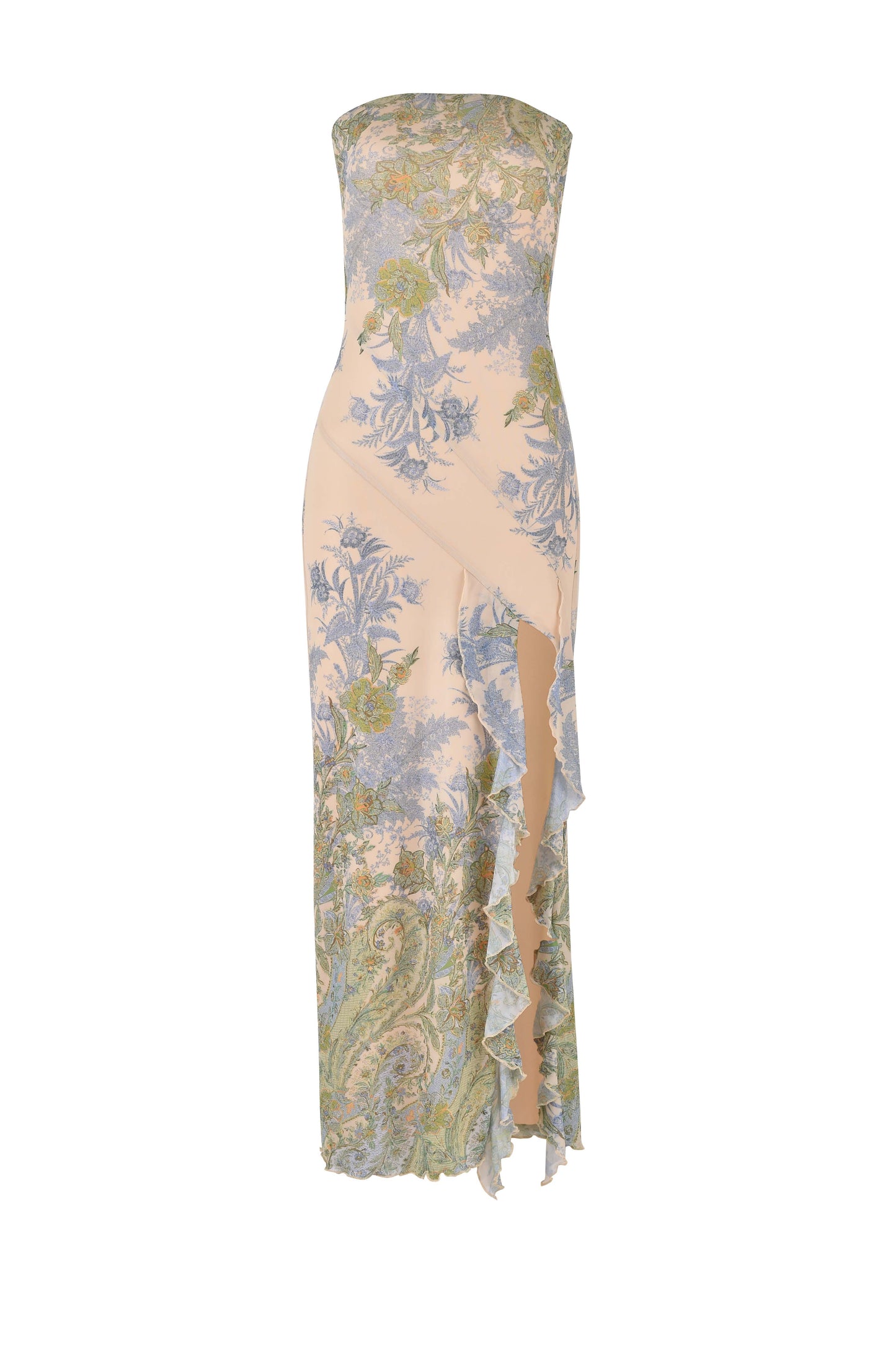 Tiger Mist Green Theo Maxi Dress