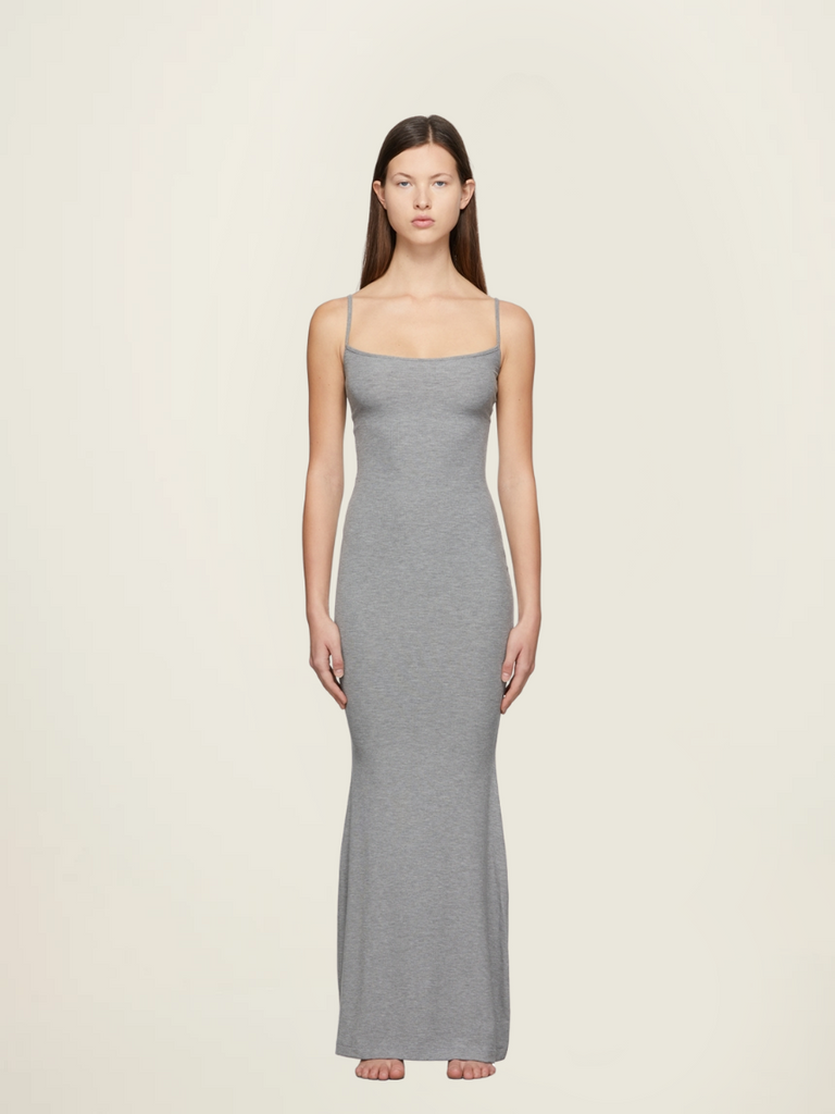 Skims Grey Soft Lounge Dress