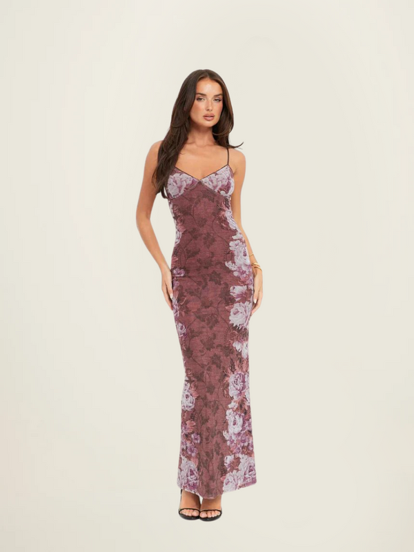 Tiger Mist Purple Julianna Dress