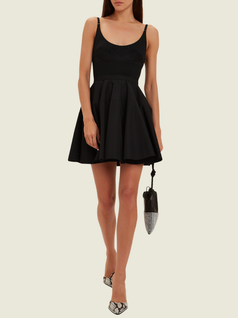 Alexander Wang Fit and Flare Mini Dress