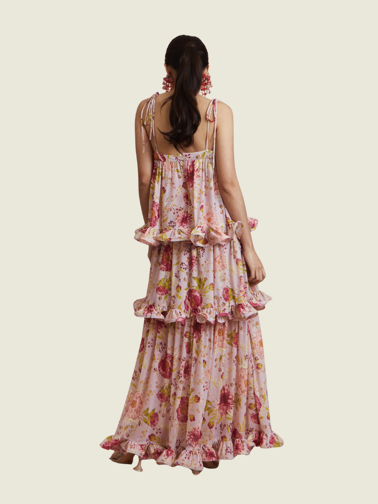 Yong Studio Aurora Pink Maxi Dress