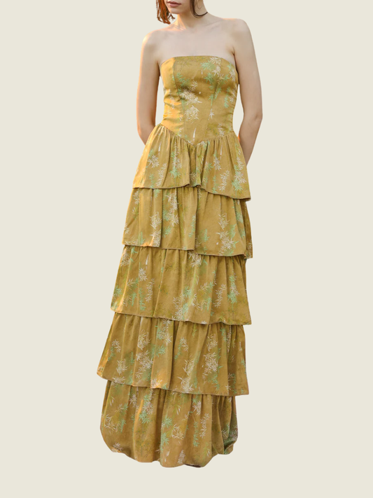 ZOO the Label Olive Aurora Maxi Dress