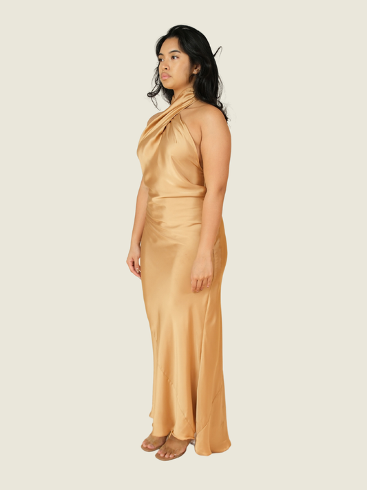 ZOO the Label Vittoria Twist Silk Maxi