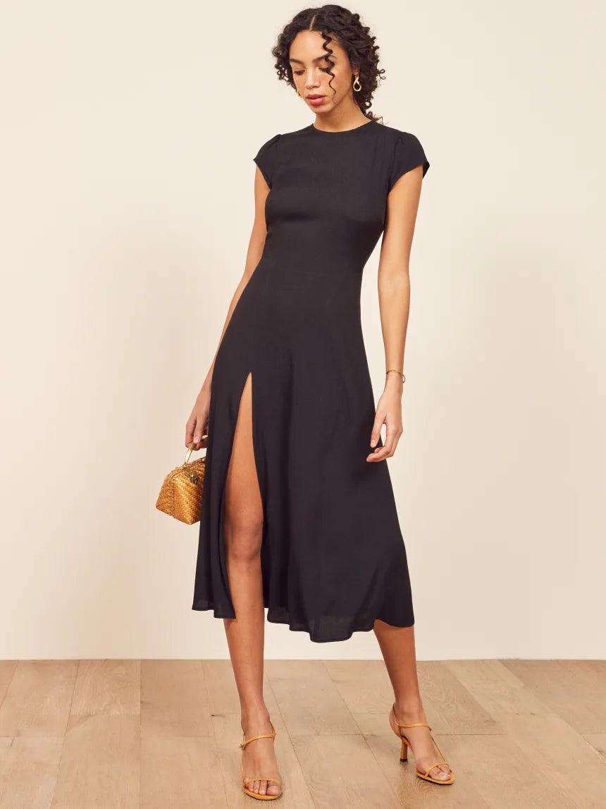 Reformation Gavin Backless Dress