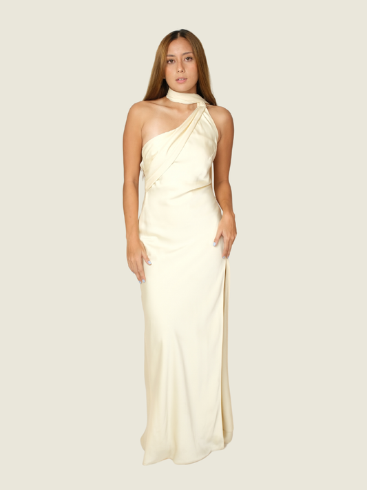 Kisserine White Caily Maxi Dress