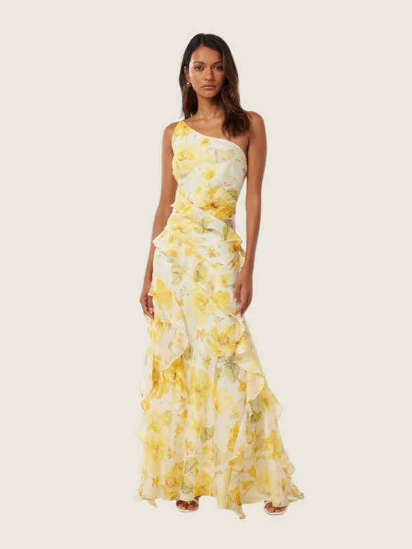 Ever New Belle Petite One Shoulder Gown