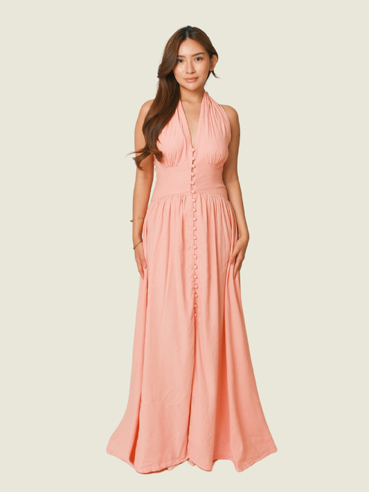 CULT GAIA Pink Maxi Dress