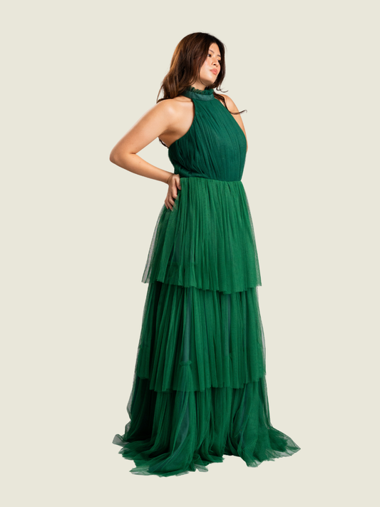 Love C Amelia Emerald Gown