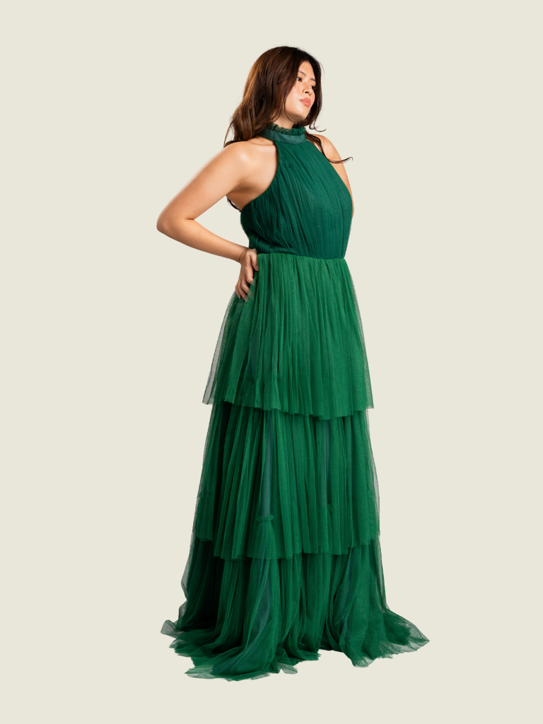 Love C Amelia Emerald Gown