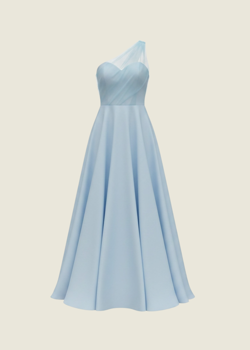 Marrion Chua Blue Maxi Dress