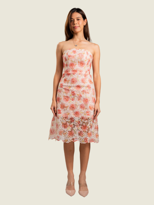 Debbie Co Floral Tube Skirt Set