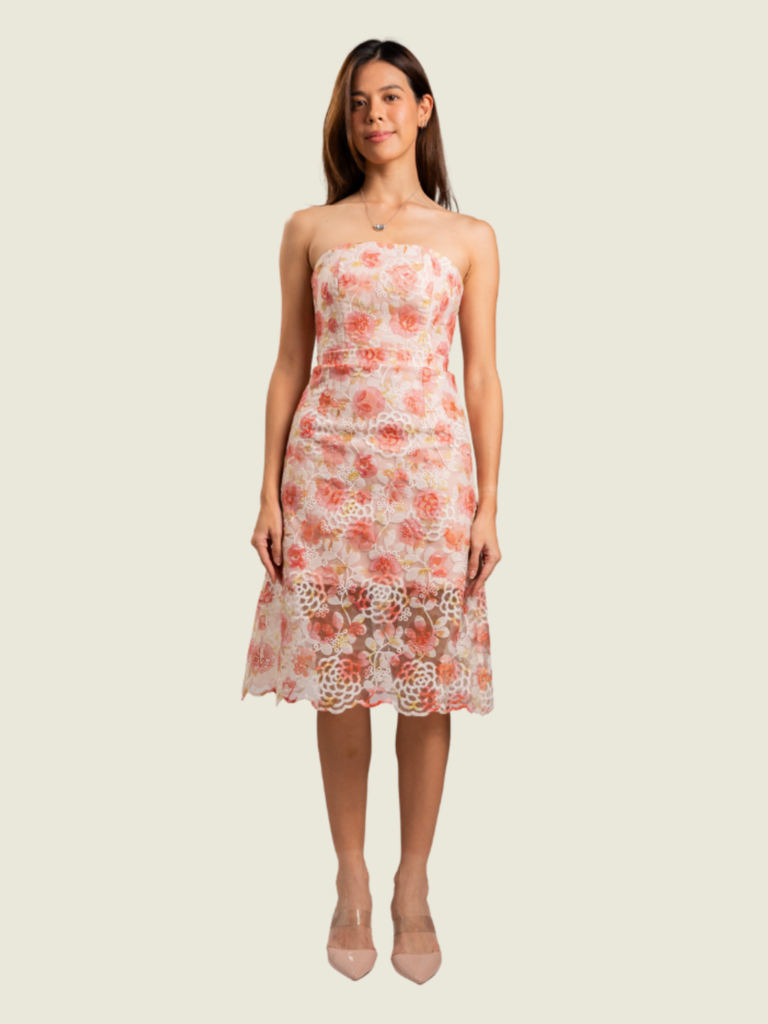 Debbie Co Floral Tube Skirt Set