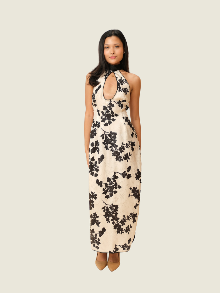 Amlul Ivory Print Gao
