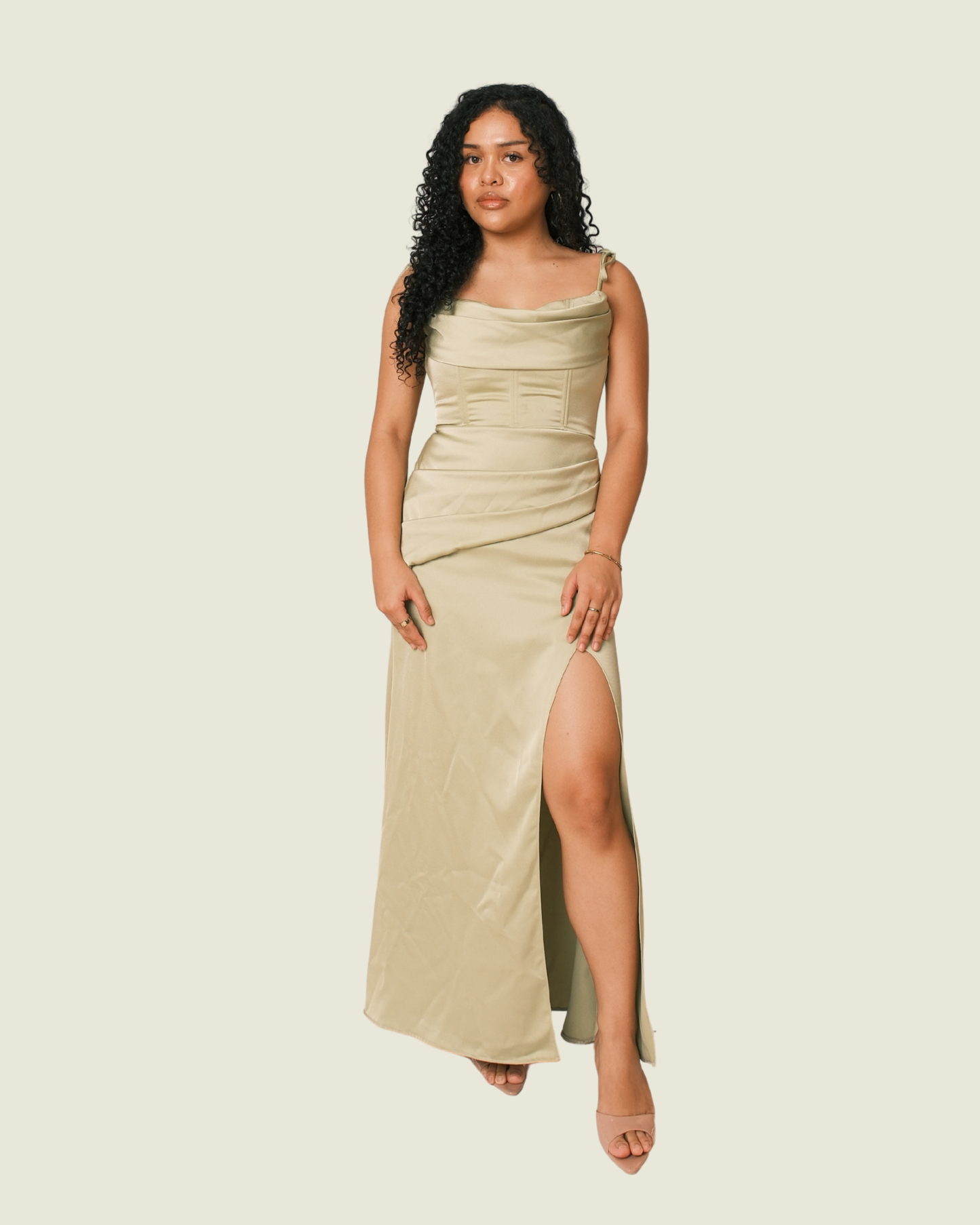 Apartment Eight Green Maxi Gown
