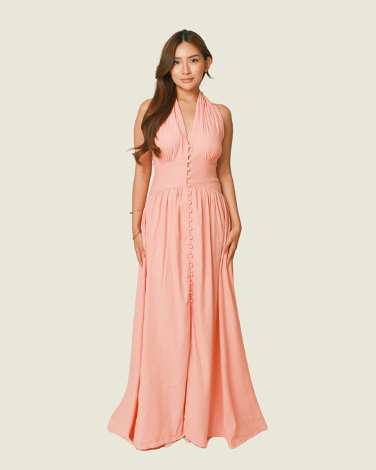 CULT GAIA Pink Maxi Dress