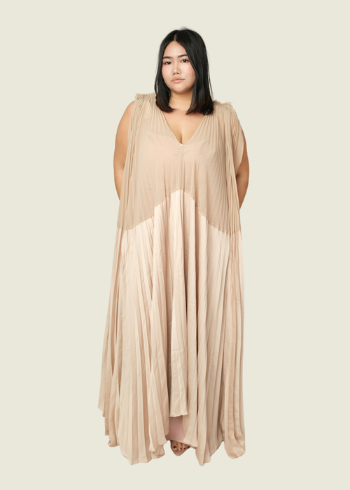 Chika Kasida Pleated Dress