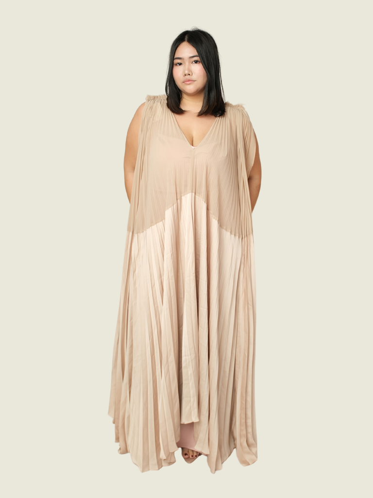 Chika Kasida Pleated Dress