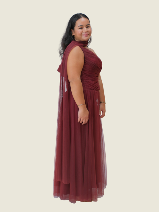 Custom Velhagenthela Bel Red Gown (M-L)