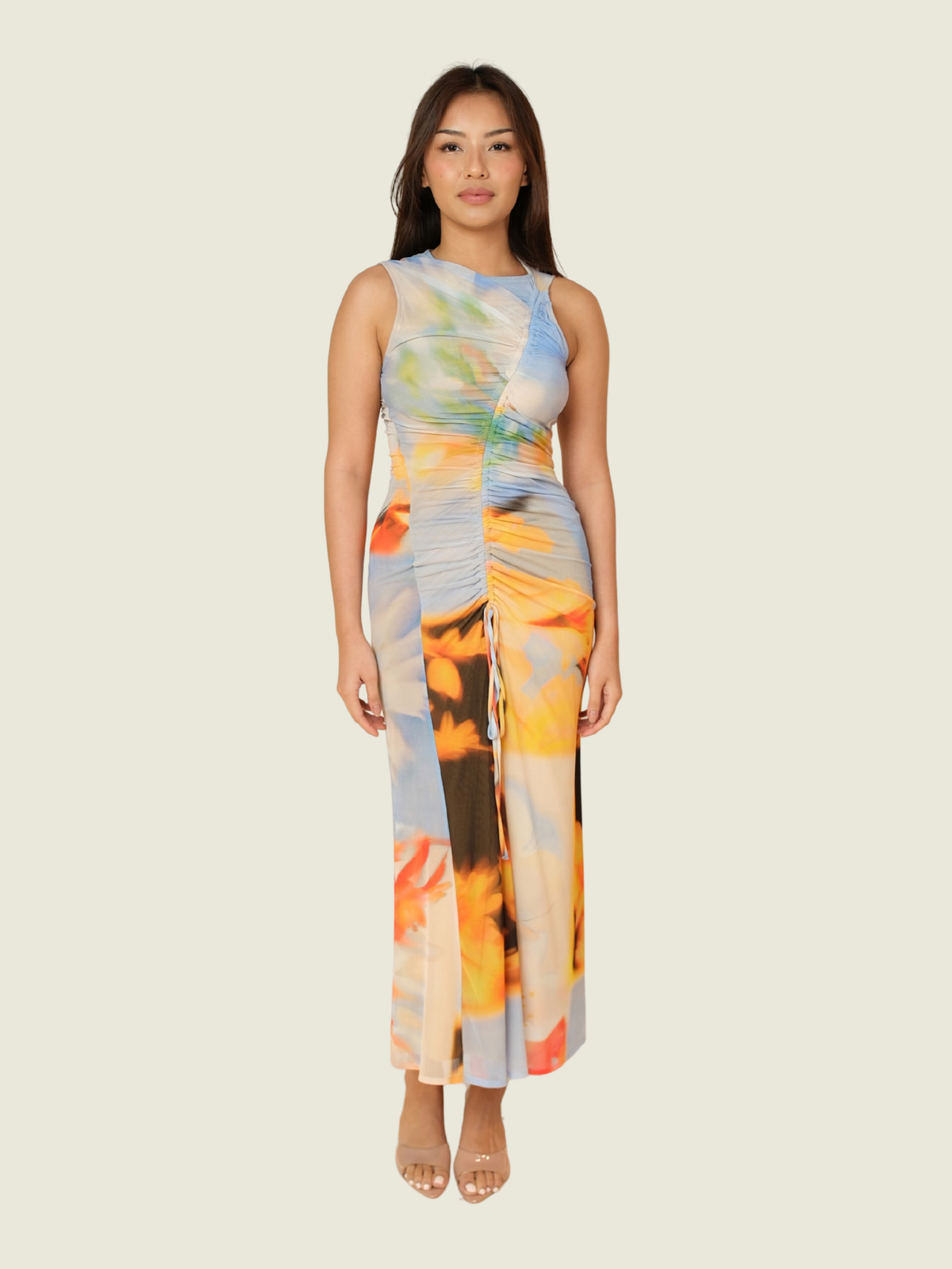 Desigual Draped Maxi Dress