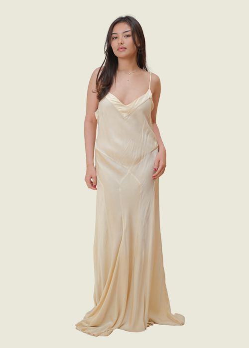 Ghost London Element Taya Maxi Dress White