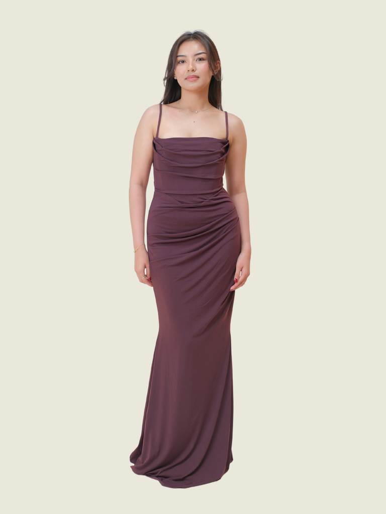 House of CB Milena in Dark Cherry