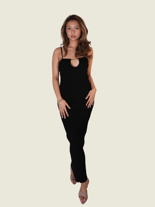 Jacquemus Black Knit Maxi Reversible (S-M)