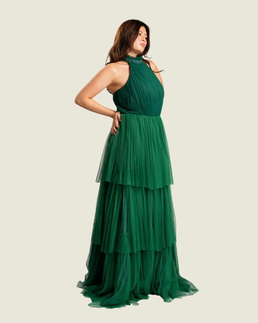 Love C Amelia Emerald Gown