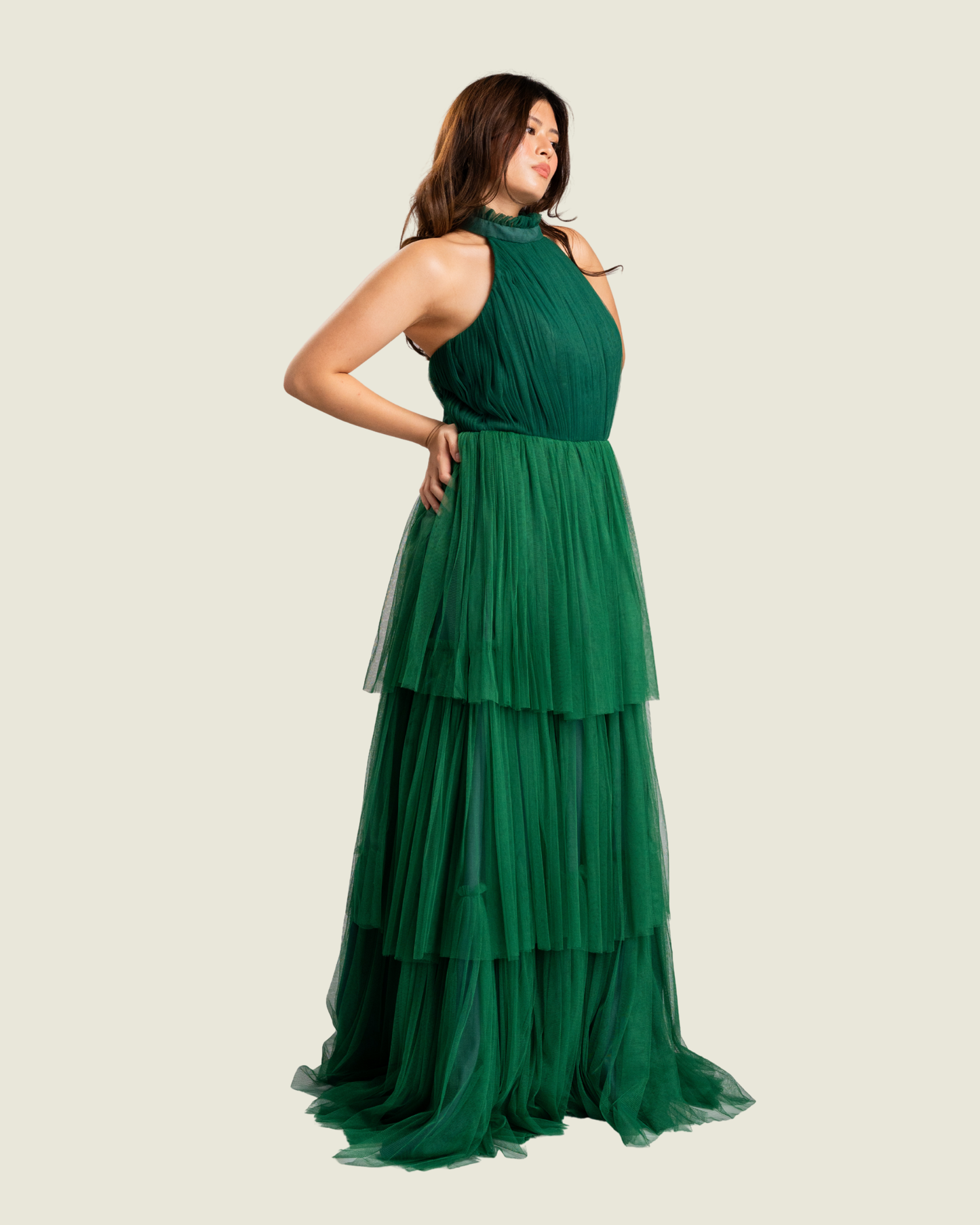 Love C Amelia Emerald Gown