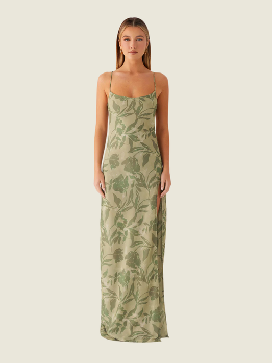Peppermayo Alouette Maxi Dress Jade Fern