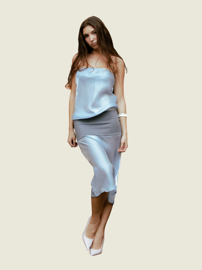 Mode Mischief Melt Panel Dress