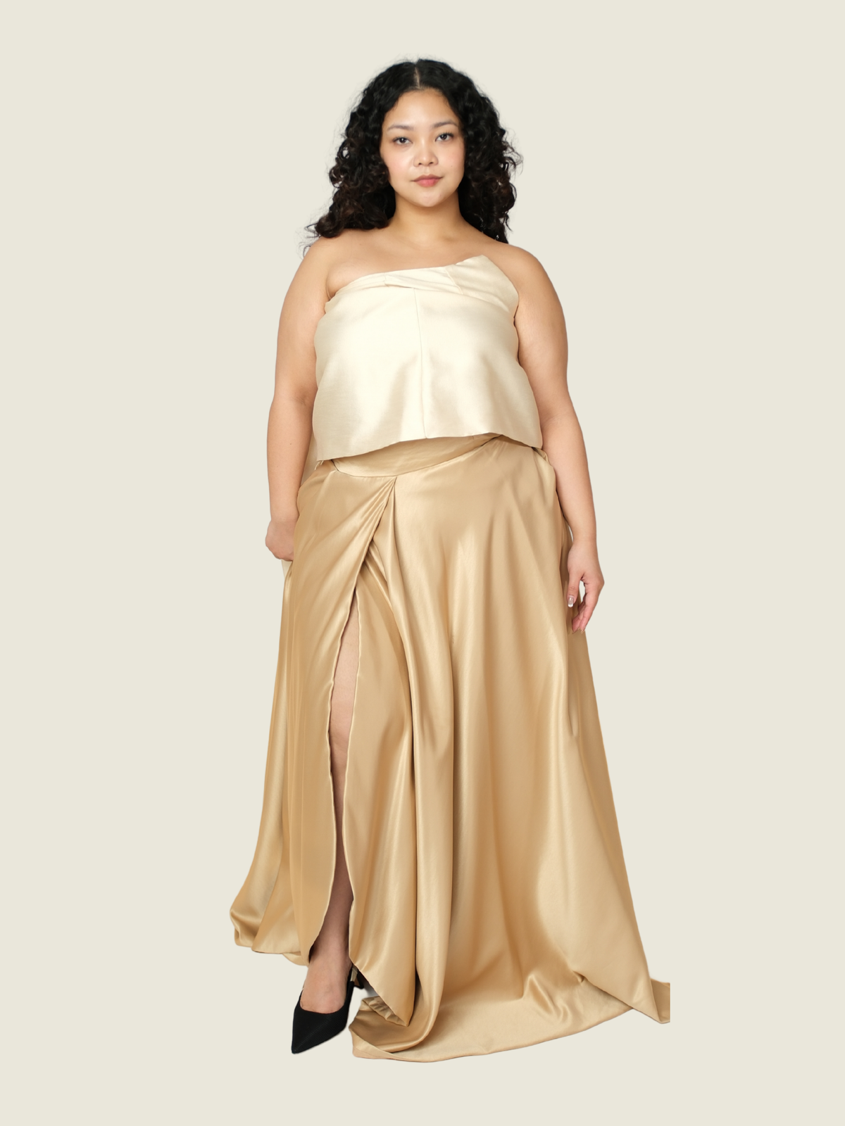 Pluma Gold skirt