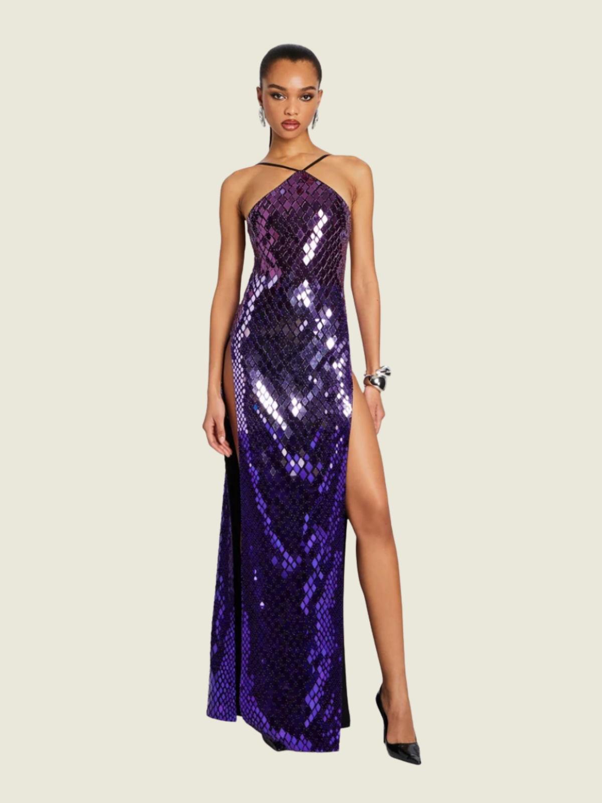 Retrofete Rachael Embellished Dress