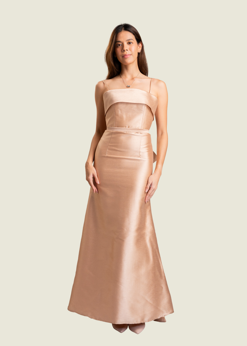 Teena Sabrina Pink Gown