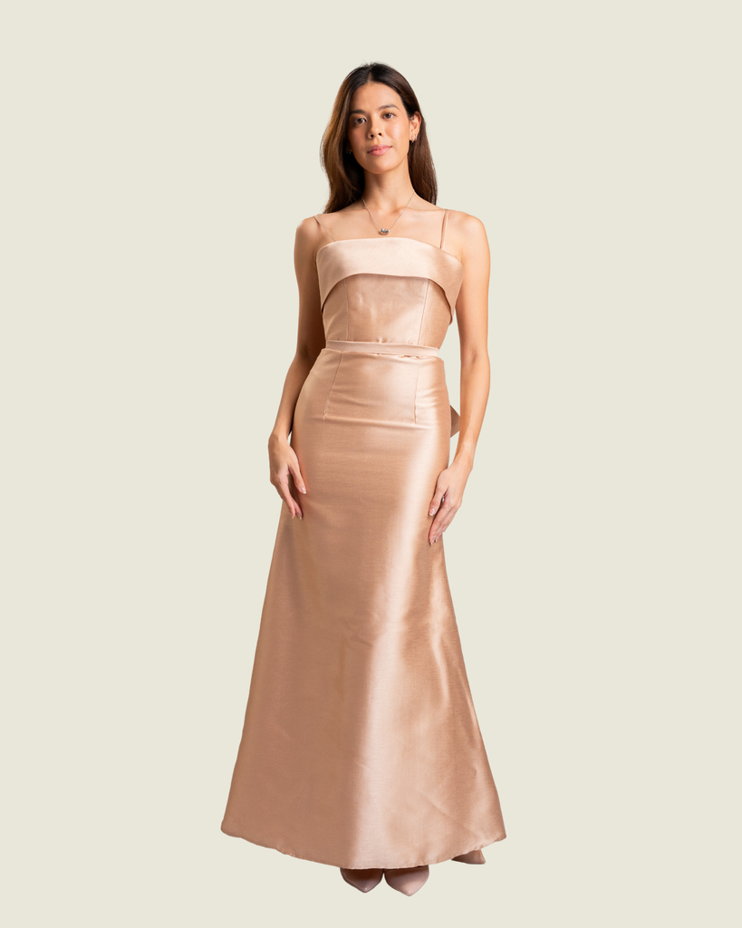 Teena Sabrina Pink Gown