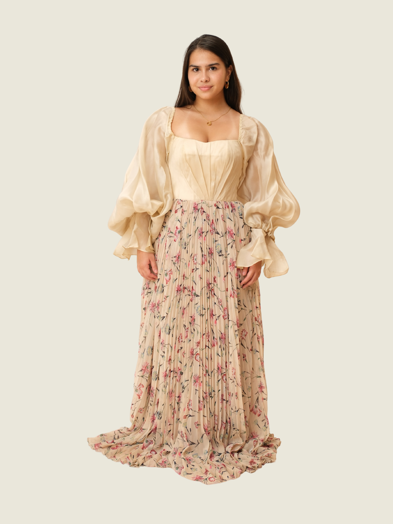 Custom Jun Escario Garden Party Dress
