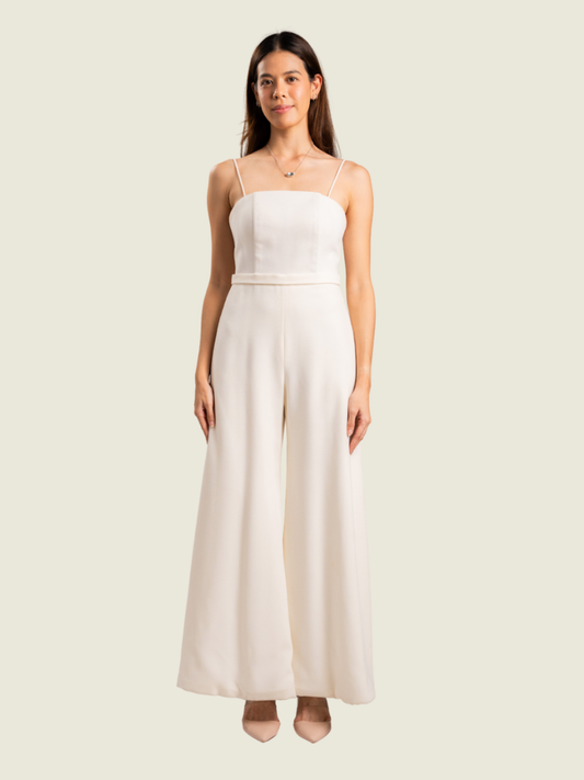 Patty Ang Custom White Jumpsuit