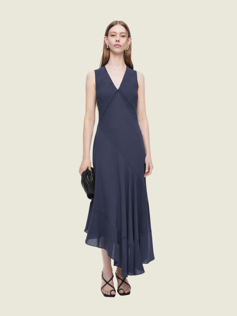 COS Floaty Asymmetrical Midi Dress